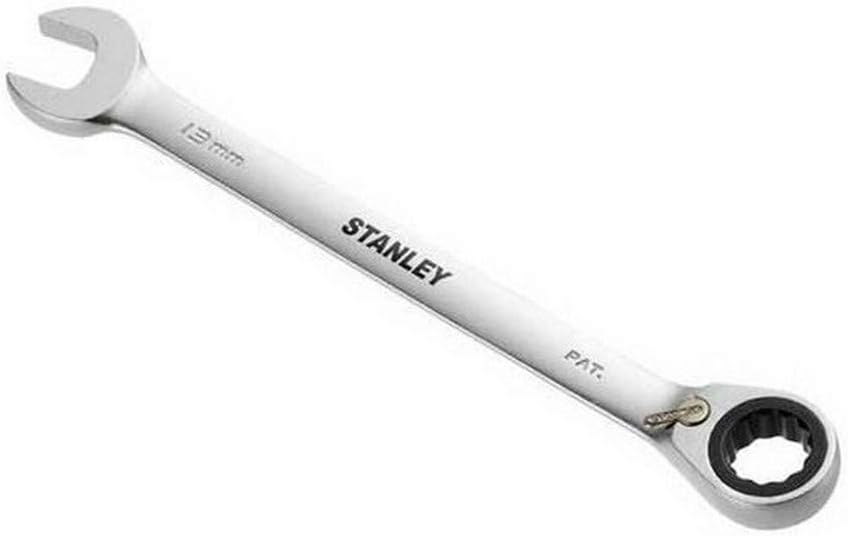 Stanley 1-17-370 Combination Spanner with Ratchet, Silver, 21 mm - Image 3