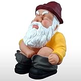 Squatting Garden Gnome