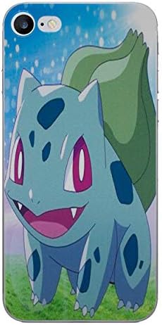 iPhone 6/6s Pokemon Silicone Case/Gel Cover for Apple iPhone 6 6s (4.7") Screen Protector & Cloth/iCHOOSE/Bulbasaur