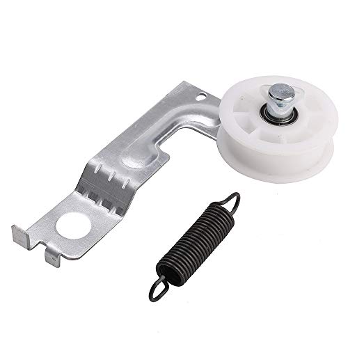 Dryer Repair Kit for LG Kenmore maintenance Replacement - 4581EL2002C Drum Roller & 4561EL3002A Idler Pulley & 4400EL2001A Belt Replace 4581EL3001A 4581EL3001C 4581EL2002A 4561EL3002B 4400EL2001F - Thumbnail 4
