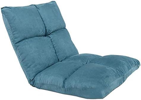 Lazy Couch Chair, Adjustable Sleeper Bed Couch Recliner Floor Folding Gaming Sofa Chair Removable Washable for Office/living Room/study Indoor Living Room Balcony Game Chair Garden Chair (color : B)