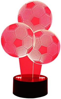 Hguangs Soccer Balloon Lamp Table Light Desk Light