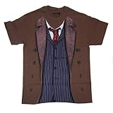 Doctor Who 10th Doctor Costume T-shirt (Medium)