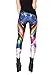 Amoluv Women's Fashion Digital Print the Unicorn Pattern Sexy Leggings 105 One Size