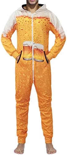 Adult Unisex 3D Printed Hoodie Pajamas Polyester Sportswear Jumpsuit Lion Wolf Cosplay Party Halloween Christmas Wear