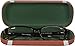 Hard Shell Eyeglass Case For Boys & Girls, Kids Small Glasses Case, Football