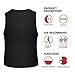 Cimkiz Sauna Vest for Men Waist Trainer Zipper Neoprene Sauna Suit Tank Top (S, Yellow)