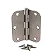 Hager 35088WS Satin Nickel Door Hinges with
