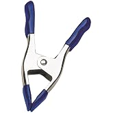 IRWIN Tools QUICK-GRIP Metal Spring Clamp, 1-Inch (222601) , Blue