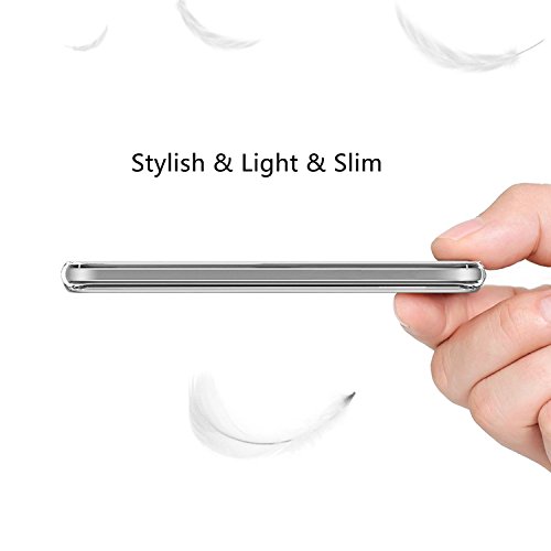 Doogee X20 Case, HOOMIL Soft TPU Slim Protective Clear Case for Doogee X20 / X20L Phone Cover (Crystal) - HU3217