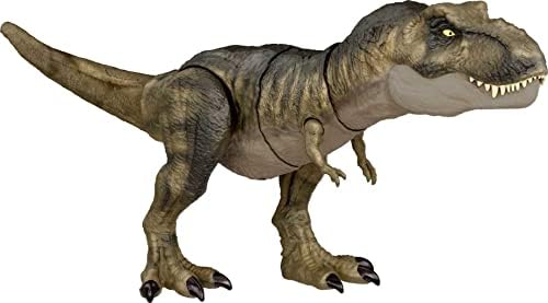 Action Figure T Rex Colosal Carrefour Mattel Jurassic World Dominion  Dinosaur T Rex Toy, Thrash 'N