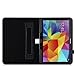 MoKo Samsung Galaxy Tab 3 10.1 and Galaxy Tab 4 10.1 Case - Slim Folding Cover Case for Samsung Galaxy Tab 3 10.1 and Tab 4 10.1 Inch Android Tablet, BLACK (With Smart Cover Auto Wake / Sleep)