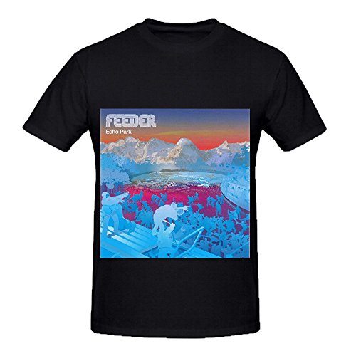 Feeder Echo Park Soul Men Round Neck Casual T Shirt Black Buy