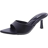 TruFox Women’s Pointed Toe Mules – Slip-On Backless Heels with Medium Heel Dress Shoes for Work, Weddings & Everyday Chic
