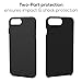 iPhone 7 Plus Case, Crave Dual Guard Protection Series Case for iPhone 7 Plus (5.5 Inch) - Black