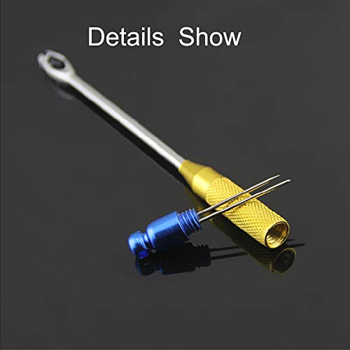 YXLD Multifunction Fish Hook Remover Hooks for Fishing Fishing Tools Fishing Hook Removal Tool Easy Squeeze-Out Fish Hook Separator Tools Portable Easy Reach Stainless Steel with Mutifuctional Plier