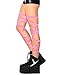 iHeartRaves Pair of Non-Slip Rave Leg Wraps (Neon Pink)