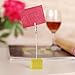 10pcs 10 Colors Cube Wire Base Photo Holder Stand Card Note Desk Memo Clip