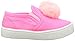 Carter's Girls' Tween Casual Slip-On Sneaker, Pink, 11 M US Little Kid