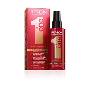Revlon UniqONE Professional Leave In Conditioner, Gifts For Women / Men, Vegan Hair Treatment For Shine & Frizz Control…