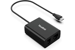 YEALINK EHS60 Wireless Headset Adapter for WH6x Yealink headsets. Used to connect to non USB enabled IP Phones