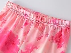 Dolphin&Fish Kids Short Pjs Girls Summer Pajamas