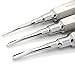 Dental Elevator Surgical Root Instruments Curved Tip 2mm, 3mm, 4mm Set of 3