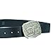 Levi's Men's Leather Belt With Antiqued Buckle,Black,32