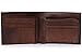 Mens Leather Wallet Zipper Coin Purse 6 Card Slots 3 More Pockets 2 Bill Section Antique Brown