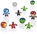 Tftp New 6 Marvel Avengers Plastic Surprise Eggs. Bouncy Ball Heads