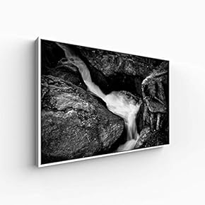 Canvas Wall Art for Living Room, Bedroom Monochrome Landscape Framed Canvas Prints for Home Decoration Ready to Hang - 16x24 inches