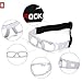 ROCKNIGHT Kids Safety Glasses Basketball Goggles Sports Prescription Glasses for Volleyball Football Soccer 0855 Transparent