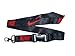 1 X Nike New Black /Red Lanyard Keychain Holder
