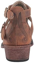 ROPER Womens Willa Boot, Tan, 7.5 US