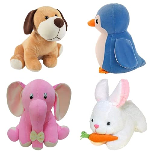 Future shop Pack of 4 Elegant Soft Toys Combo Set Appu Elephant (25 cm), Penguin(20 cm), White Rabbit(28 cm), Ultra Setting Dog Mini (15cm) for Kids Toy Review India (Iknoor World ) Future shop Pack of 4 Elegant Soft Toys Combo Set Appu Elephant (25 cm), Penguin(20 cm), White Rabbit(28 cm), Ultra Setting Dog Mini (15cm) for Kids Toy Review India (Iknoor World )