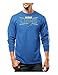 NFL Detroit Lions Men's Tackle Trap Program Long Sleeve Crew Neck Fleece Tee, Large, Sport Blue