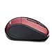 Verbatim 2.4G Wireless Mini Travel Optical Mouse with Nano Receiver for Mac and PC - Red