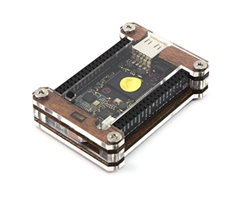 ZEBRA C.H.I.P. Wood/Clear Case Protect your CHIP Mini Computer