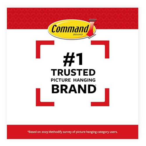 Command Picture Hanging Kit, Hang up to 15 Pictures, Including Picture Hanging Strips, Poster Strips & Picture Hangers for Home Decor, Damage-Free Hanging with Command Strips