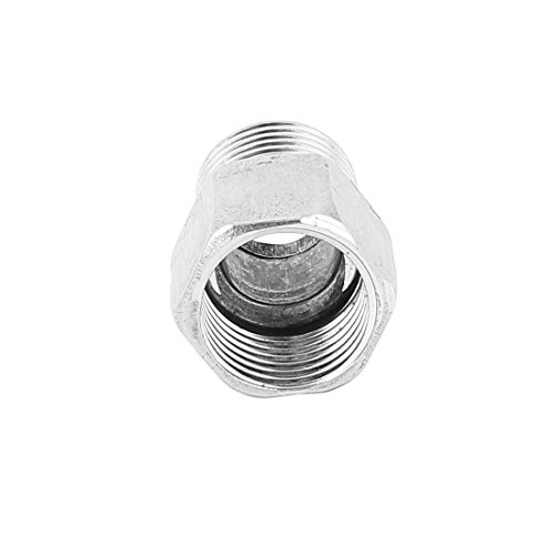 DealMux 1/2BSP Male to 1/2BSP Female Threaded Hex Reducing Bushing Pipe Tube Adapter 10 Pcs - Thumbnail 2