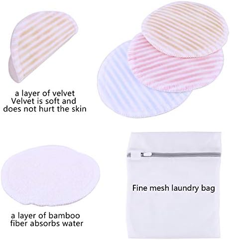 Arfbear Washable Remover Pads 16 Stuks Bamboe Remover Pads Biologische Wattenpads Met Herbruikbare Waszak Voor Alle Huidtypes Amazon Nl