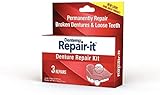 Repair-It Broken Denture Repair Kit, 3-Count