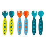 Boon Modware Toddler Utensils, Blue Multi