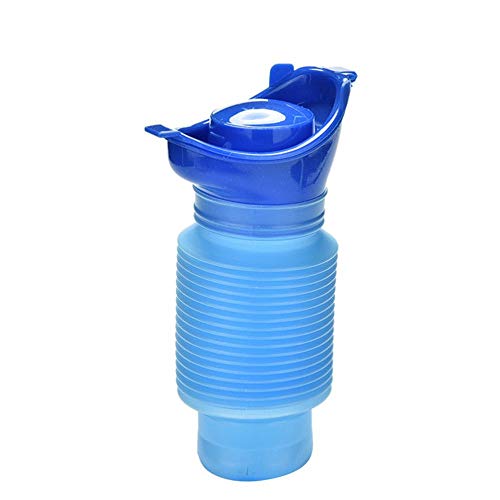 Sandistore Clearance! Emergency Urinal,Male & Female Urination Device,Portable Mini Outdoor Camping Travel Shrinkable Personal Mobile Toilet Potty Pee Bottle for Kids Adult (750 ML)(Ship From USA)