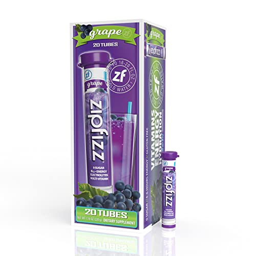 Zipfizz Energy Drink Mix, Electrolyte Hydration Powder with B12 and