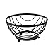 Spectrum Ashley Fruit Basket for Kitchen Counter - Open Wire Vegetable & Fruit Bowl - Traditional Style Produce Storage Stand