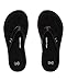 Under Armour Women's Marbella V Thong, Black (001)/Metallic Silver, 11