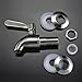 SUCASA Brushed Stainless Steel Beverage Dispenser Spigot Premium Quality Compatible With Gravity Water Filter System