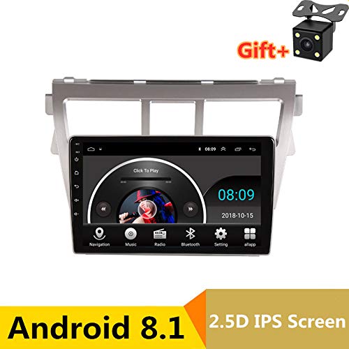 9"2.5D IPS Android 10 Car DVD Multimedia Player GPS For Toyota Vios YARIS 2008 2009 2010-2013 audio car radio stereo navigation