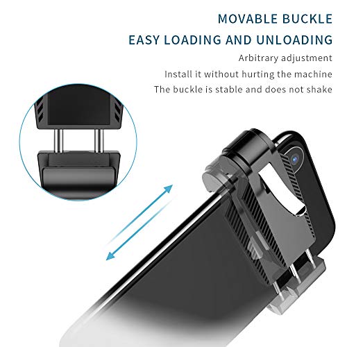 Newseego Mobile Game Controller,Mobile Game Trigger Fire Button Gamepad for Knives Out Shooter Controller Android iOS Phone Triggers Newest Gift for Players(A Pair)
